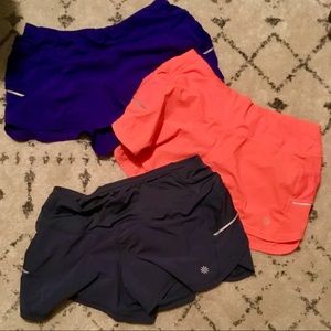 Athleta Ready Set Go Shorts - 3 pack